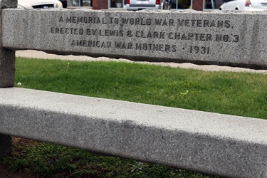 Bench at Beattie Park.