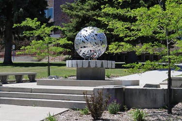 Fountain at Hill Park.