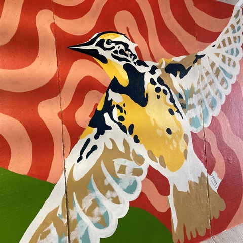 Paint of a bird